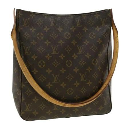Louis Vuitton Vintage, Pre-owned Shoulder Bags Bruin, Dames, Maat:ONE Size,Canvas