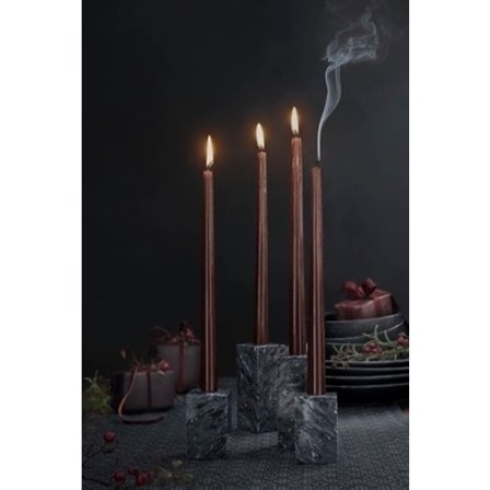 Ljusstake Marmo 2 storlekar marmor