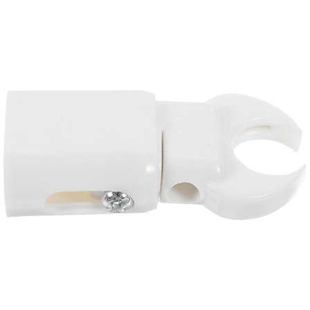 4 st Uppvärmda Handdukskrokar Radiator Räls Badrumskrokar Hållare Radiator Rörformig Krok [DB] Vit