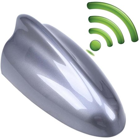 Universal Kolfiber Takantenn för Bil Hajfena Radio Dekoration