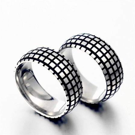 Rostfritt stål ring orm