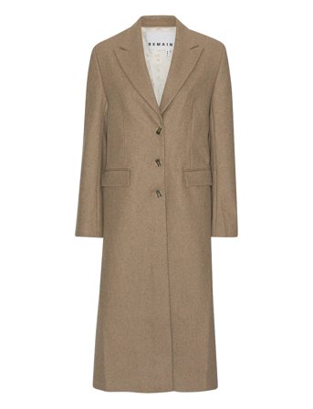 REMAIN Birger Christensen | Wool Semi Fitted Coat | 36