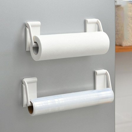 2-delad magnetisk pappershållare, multifunktionell pappershållare med magnetisk fästning