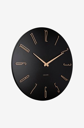 Karlsson - Vægur Esmerado Large - Sort - Vægure og bordure - Fra Homeroom