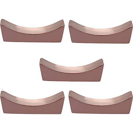 Pakke med 5 304 rustfrit stål spisepinde hvile sæt pude form ske F