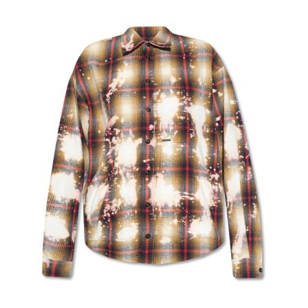 Dsquared2 Checked shirt Brun, Dame Skjorter