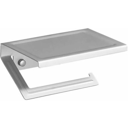 1 stk. Papirhåndklædeholder Toiletpapirholder Toiletpapirholder Toiletpapir Bar Væg Hylder til Opbevaring Vægmontering med Skruer Mobiltelefon 