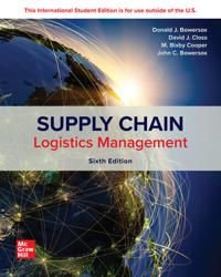 ISE Supply Chain Logistics Management, ISBN: 9781266134951