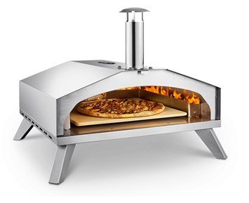 Austin and Barbeque AABQ Pizza Oven Gas 16" - Testvinnare – gasoldriven pizzaugn i rostfritt stål