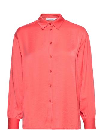 Mschstefana Maluca Shirt Langermet Skjorte Rosa MSCH Copenhagen*Betinget Tilbud