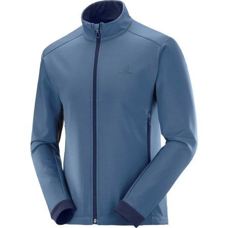 Salomon Men's Agile Softshell Jacket Men soft shell jackets Blue S