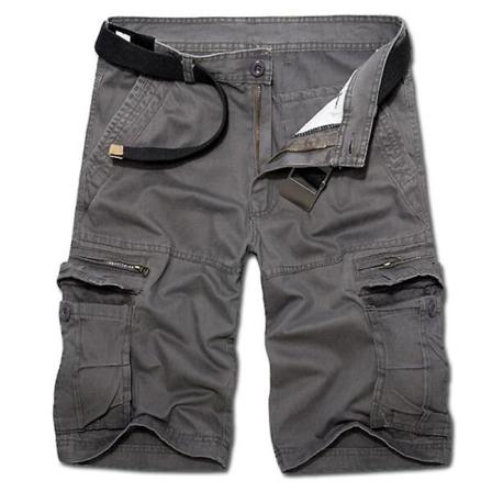 Arbetskläder För Män Halvlånga Shorts Dark Grey 33