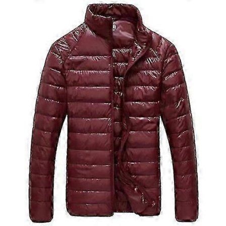 Ultralet Herre Vinterfrakke Varm Dunjakke Herre Ståkrave Blød Du