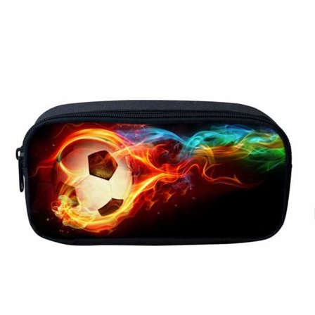 Kids Eraser Case Box Fire Football Unik print