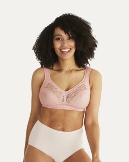 Kaarituettomat liivit Cotton Star Roosa-B95-Swegmark