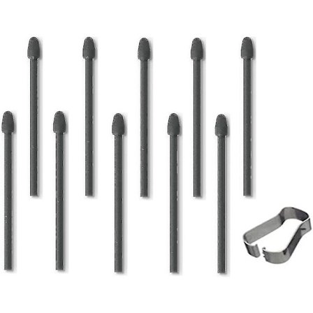 10 stk Markørpenn Spisser/spisser Erstatning for Boox Pen2 Pro, Tab X,max Lumi2, Note Air2, Note Air2 Plus, Nova Air C Styluspenn (10 stk Spisser/