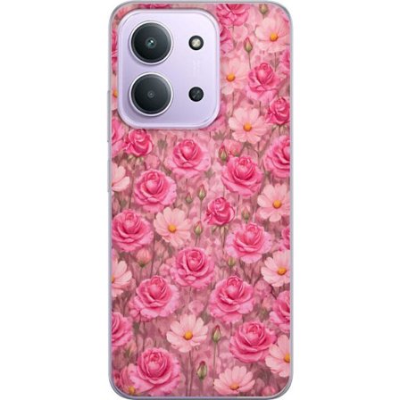 Yhteensopiva Puhelinkuori Xiaomi Redmi 15C Petal Reverie Blush Rose