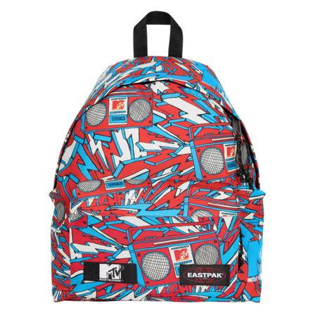 Eastpak Rygsæk Padded Pak'r MTV Blå, Dame Rygsække, Størrelse: ONE Size