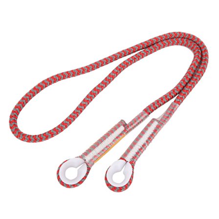 Professionell rep för bergsklättring, skyddande öga-till-öga sling loop, firningsrep 100 cm (Röd 100 cm)