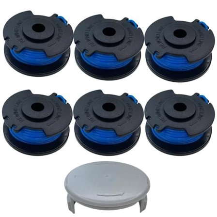 Kantklipper spole - Ryobi - AC14RL3A - Ø 1,65mm - L 3,35m - Pakke med 6 + 1 låg