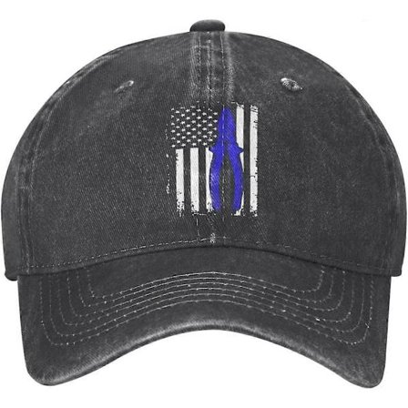 Elektriker USA Flagg Unisex Cowboyhatt Baseballcaps Justerbare Sport Golf Denim Casquette Caps Stil 1596