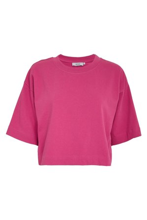Gamma Cropped GOTS T-shirt Rose Violet M