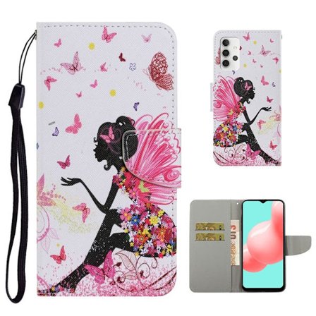 Wonderland Samsung Galaxy A32 5G Flip etui - Skønhed