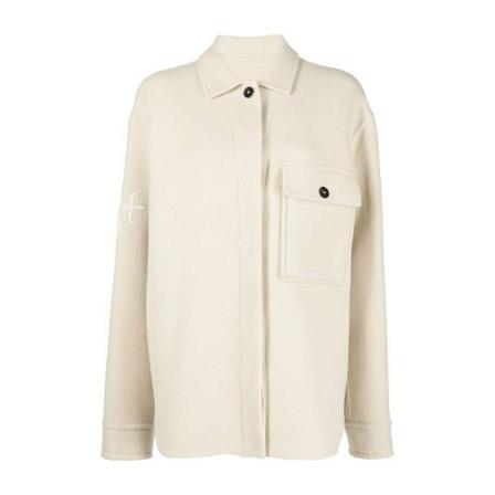 Jil Sander, Light Jackets Beige, Dames, Maat:S