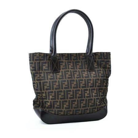 Fendi Vintage, Tote Bags Bruin, Dames, Maat:ONE Size