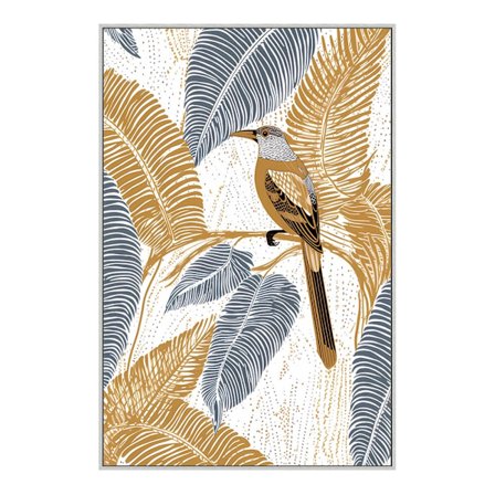 Kevätmaalaus kankaalle – 83x123cm, monivärinen, puukehys