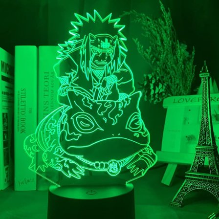 Naruto Kakashi Uchiha Sasuke 3D Illusion Nattlampa Liten