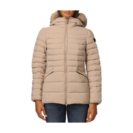 Peuterey Turmalet FUR Down Jakke Pink, Dame