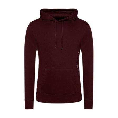Tommy Hilfiger sweatshirt with hood and logo , Rood , Heren , Maat: S
