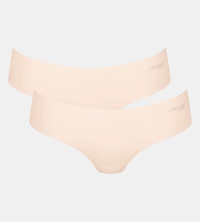 Sloggi Zero Microfibre 2.0 Hipster 2-Pak Angora, Tøj & Bolig, Dametrusser, Hipster Trusser