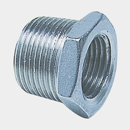 Supistusnippa 1852-Marine, ruostumaton & haponkestävä teräs (AISI 316), 1/4" G (BSP) (sisäkierre) 3/8" G (BSP) (ulkokierre)