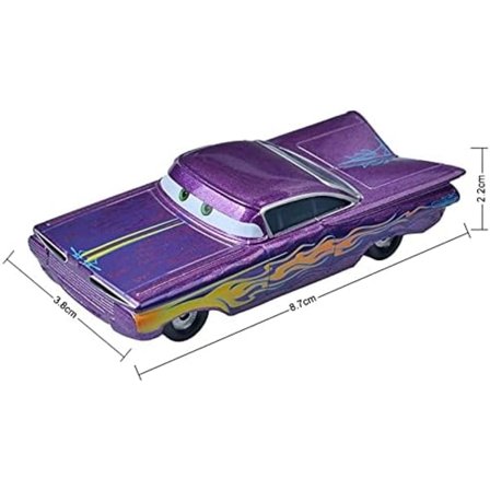 Disney Pixar Autot 3 Chick Hicks Poliisi McQueen Mater Fabulous Hudson Diecast Metalliseos Malliauto Leluja Pojille (Väri : Chick Hicks) PL