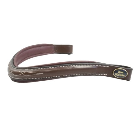 John Whitaker Pick N Mix Läder Upphöjd Logo Häst Pannband Sma