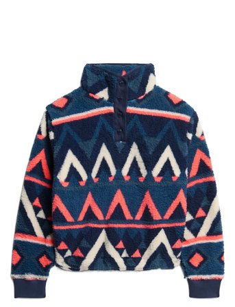 Superdry Sport | Super Soft Printed Henley | S