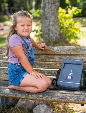 Carl Oscar Pack N' Snack Backpack 8 L - Grey - 8 l