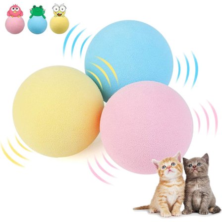 Interaktivt leketøy for katt - Ball med kattemynte