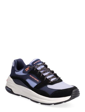 Womens Global Jogger - Full Envy Låga Sneakers Multi/mönstrad Skechers
