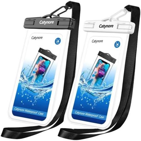 Vandtæt telefontaske Vandtæt smartphonetaskecover IPX8-certificeret berøringsfølsom kompatibel med iPhone SE-11- XR- 7-8- P30- P