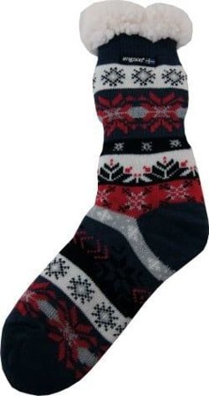 Avignon Heat Max Socka Dam Gråblå/Röd