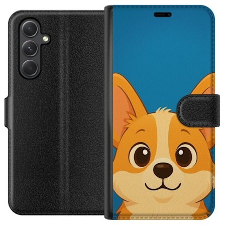 Kompatibelt Plånboksfodral till Samsung Samsung Galaxy A05s Hello Corgi