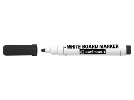 Whiteboardpenna, 2,5 mm linjebredd, svart - Lyreco - Kontorsmaterial - Pennor - Whiteboardpennor - Rund spets
