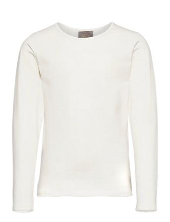 Creamie T-Shirt Ls T-shirts Long-sleeved T-shirts Creme Creamie