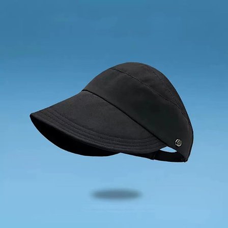 Justerbar Solhat med Bred Skygge, Foldbar Kasket, Sommer Visir