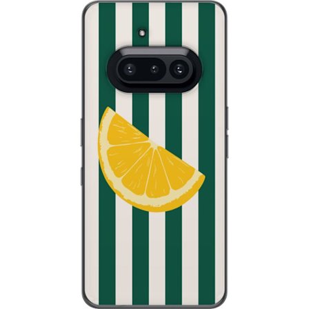 Kompatibelt Mobilskal till Nothing Nothing Phone (3a) Citronmönster gul citrusfrukt sommar köksmönster retrodesign tapet inspiration fräsch stil