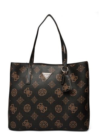 Meridian Girlfriend Tote Shopper Veske Brun GUESS*Betinget Tilbud