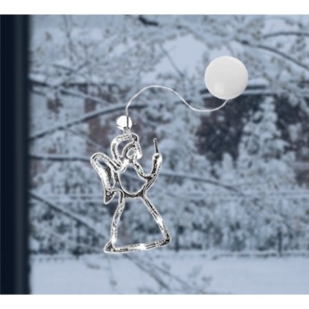 LED-lampa för julen, Ängel